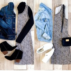 Lord & Taylor Leopard Dress